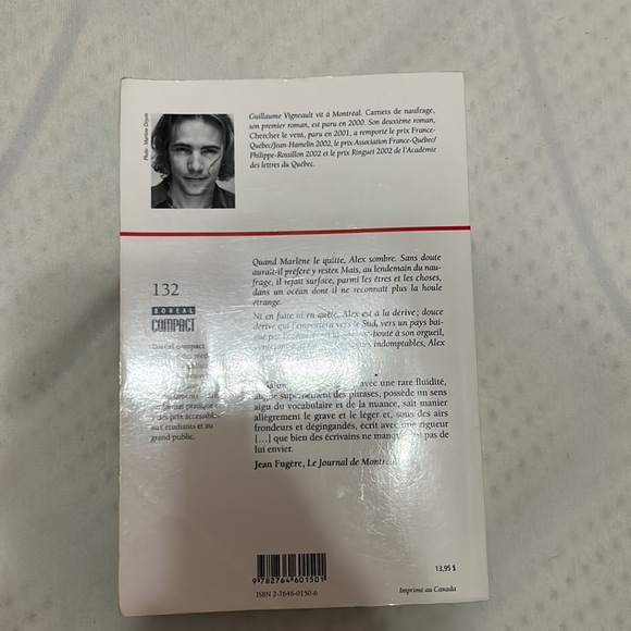 Book carnets de naufrage boreal compact - Picture 2 of 2